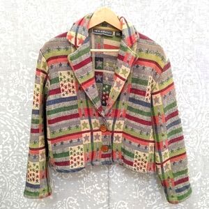 Vintage Tapestry Jacket Blazer